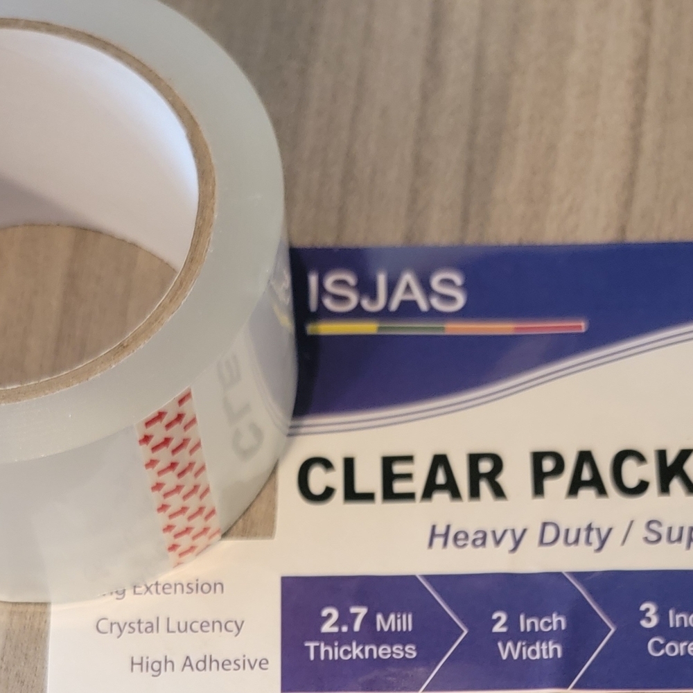 Clear Packing Tape - Heavy Duty, 2 Inch, Clear